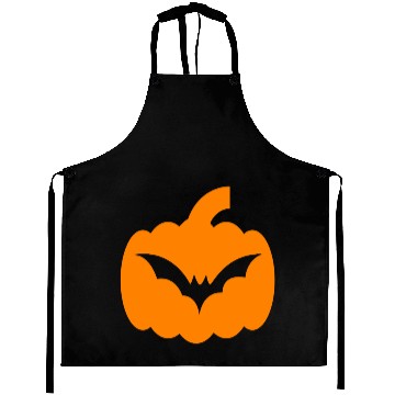 Discover Halloween Bat and Pumpkin Design Aprons