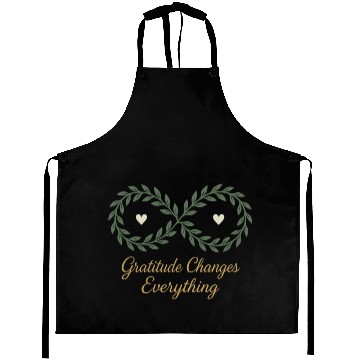 Discover Gratitude Mindfulness Positive Affirmation Daily Aprons