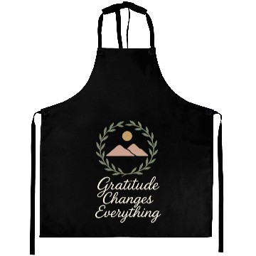 Discover Gratitude Mindfulness Positive Affirmation Daily Aprons