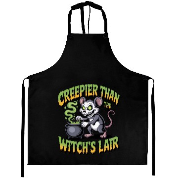 Discover Creepy Mouse Witch Lore Aprons