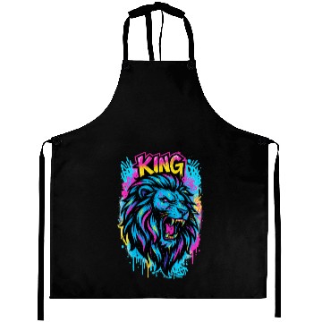Discover Street Art Lion Aprons