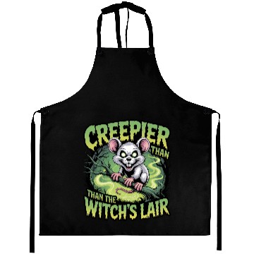 Discover Creeper Mouse in Witch's Lair Design Aprons