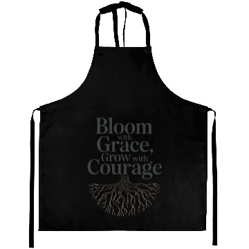 Discover Bloom with Grace Inspirational Aprons