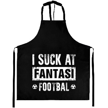Discover I Suck At Fantasy Football Aprons
