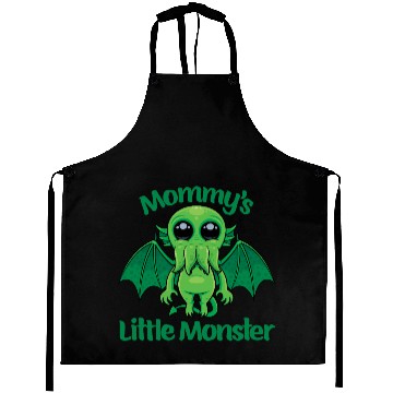 Discover Mommy’s Little Monster Cthulhu Cuddles Aprons