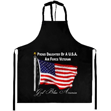 Discover Proud Daughter Of A US Air Force Veteran Aprons