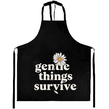 Discover Gentle Survival Daisy Design Aprons