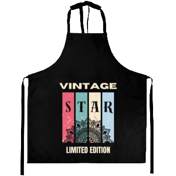 Discover Vintage Star Mandala Limited Edition Aprons