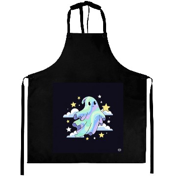 Discover Whimsical Ghost in Dreamscape 1 Aprons