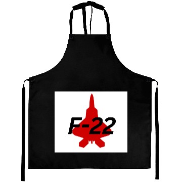 Discover F-22 Stealth Fighter Silhouette Design Aprons