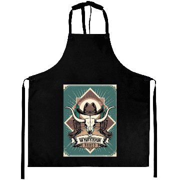Discover Western Rodeo Aprons: Authentic Cowboy Style Look