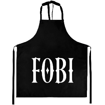 Discover FOBI Fear of Being Included Dark Humor Gothic Aprons