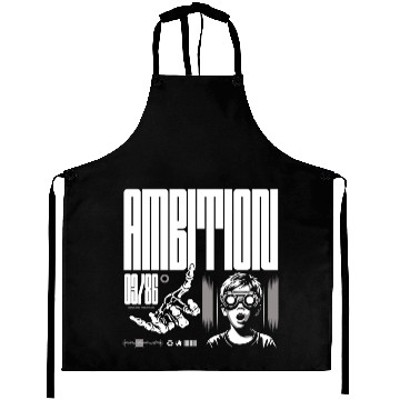 Discover Retro Comic Youth Illustration Aprons