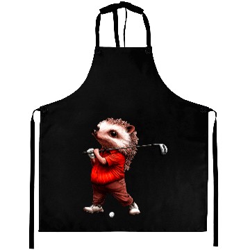 Discover Hedgehog Golf Aprons