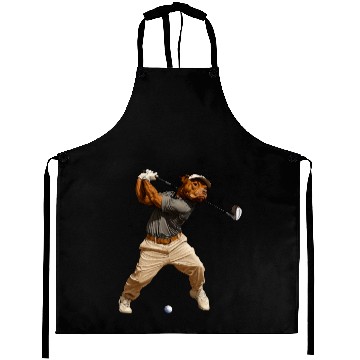 Discover Pitbull golfer Aprons