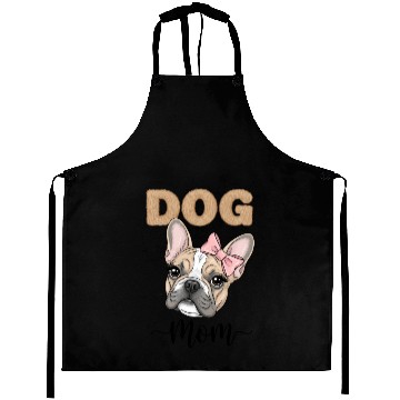 Discover Frenchie Mom Aprons