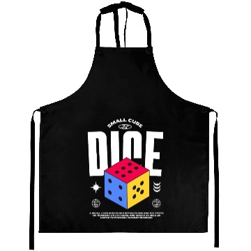 Discover Dice Aprons | Funny Board Game & RPG Dice