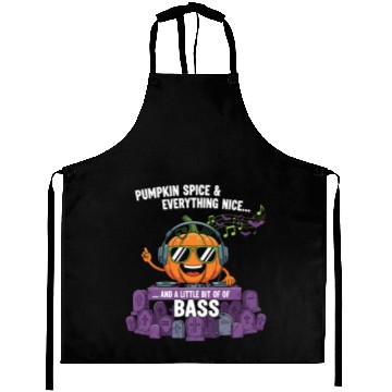 Discover Pumpkin DJ with Bass Vibes Aprons