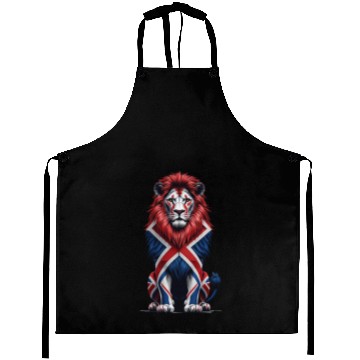 Discover Regal Lion with Union Jack Mane Aprons