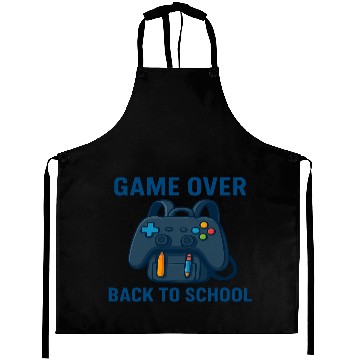 Discover Game Over Retro Backpack Design Aprons