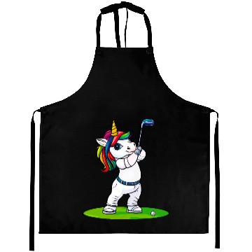 Discover Unicorn golfer Aprons