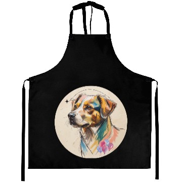 Discover Dog Balloon Aprons