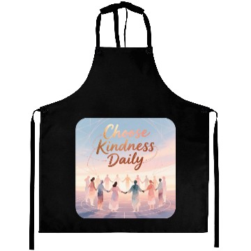 Discover Choose Kindness Daily Inspirational Design Aprons
