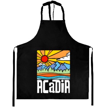Discover Acadia National Park Artistic Nature & Mountains Aprons