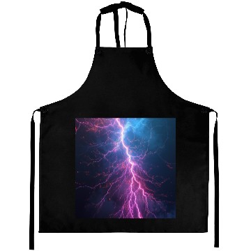 Discover Electric Lightning Storm Aprons