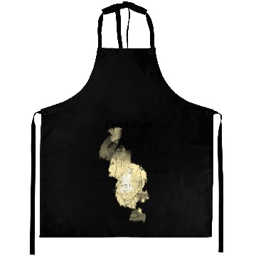 Discover Piña Colada Cocktail Tropical Hand-Drawn Recipe Aprons