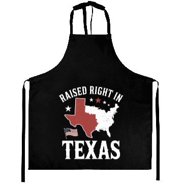 Discover Raised Right In Pride Aprons
