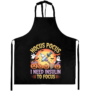 Discover Diabetes Hocus Pocus I Need Insulin to Focus Boys Aprons