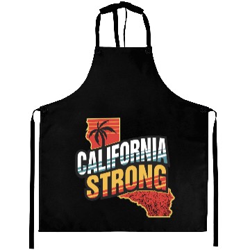 Discover California Strong Aprons