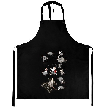 Discover Adorable possum Mouse Collection Illustration Aprons