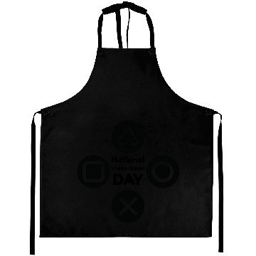 Discover national video game day Aprons design
