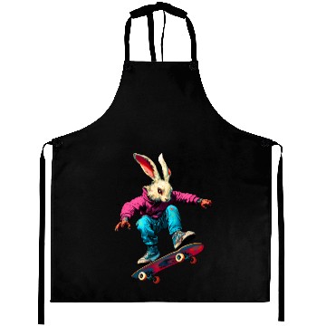 Discover Rabbit skateboard / skater rabbit Aprons