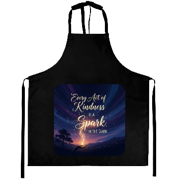 Discover Spark of Kindness Night Sky  Aprons