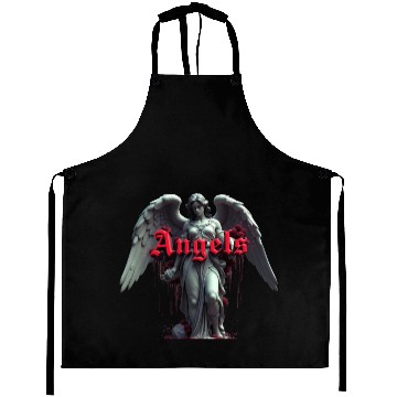 Discover Serene Angel with Red  Aprons