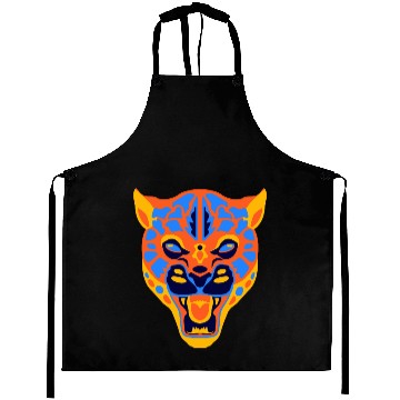 Discover Vivid Jaguar Bold Print Aprons