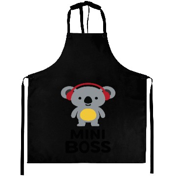 Discover Mini Boss Gray Koala Bear Aprons