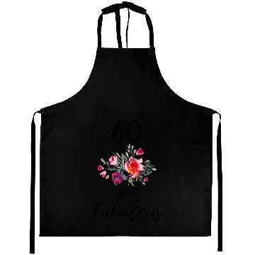 Discover 60th Birthday Aprons