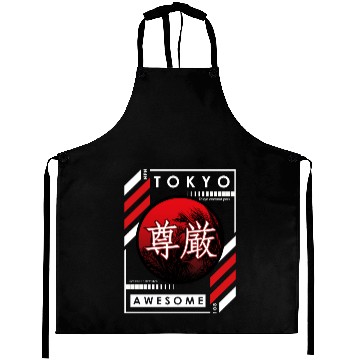 Discover Tokyo Sunset Awesome Aprons