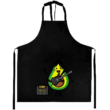 Discover Avocado Guitar Rock Design Aprons