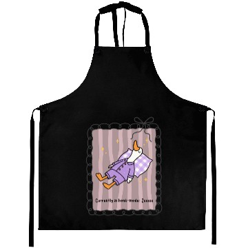 Discover Silly Goose in Honk-Mode Pajama Design Aprons