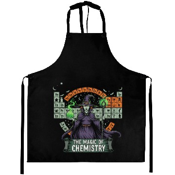 Discover Witch Chemistry Alchemy Design Aprons