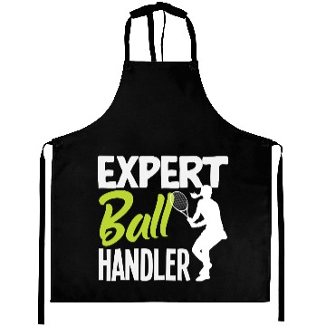 Discover Expert Ball Handler Tennis Player Design Aprons