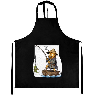 Discover Whimsical Pineapple Fisherman Aprons