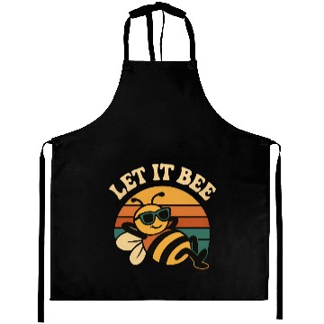 Discover Chill Bee Sunsetting Design Aprons