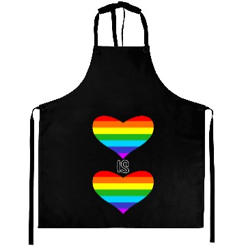 Discover Love is Love Aprons