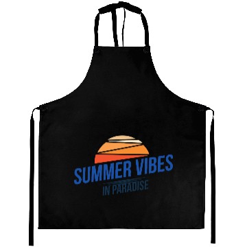 Discover Summer Vibes in Paradise Design Aprons